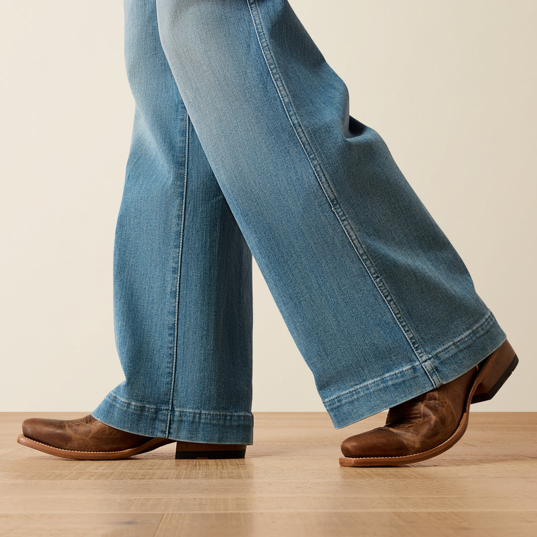 Lades Ariat  Ultra High Rise Luana Wide Leg Jeans - 10078932