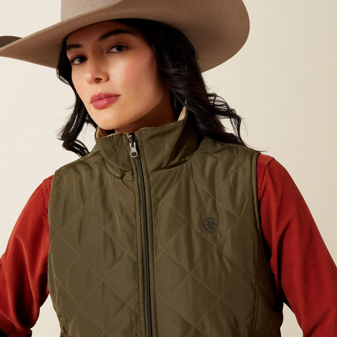 Ladies Ariat Dilon 2.0 Reversible Insulated Vest - 10079319