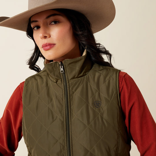 Ladies Ariat Dilon 2.0 Reversible Insulated Vest - 10079319