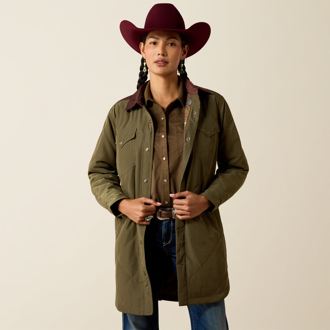 Ladies Ariat Dilon Parka Jacket - 10079322