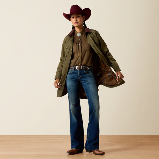 Ladies Ariat Dilon Parka Jacket - 10079322