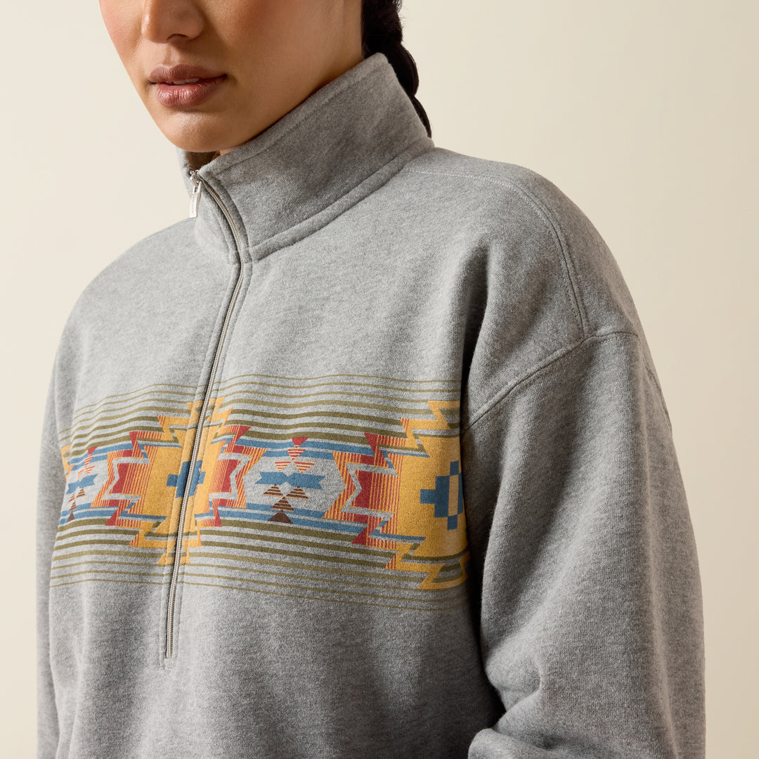 Ladies Ariat Selena 1/2 Zip Sweatshirt - 10079347