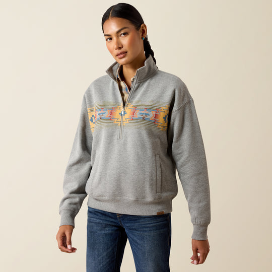 Ladies Ariat Selena 1/2 Zip Sweatshirt - 10079347