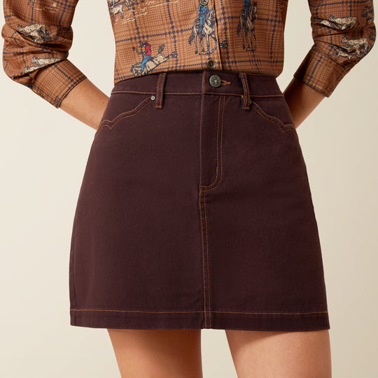 Ladies Ariat Cavalry Mini Skirt - 10079671