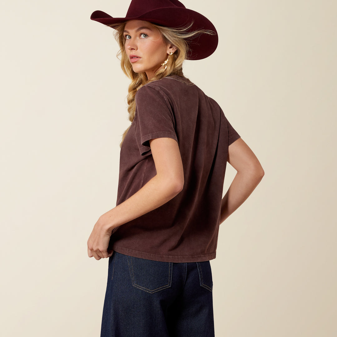 Ladies Ariat Rebel With A Cause T-Shirt - 10079672