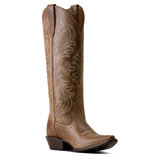 Women's Arait Calera X Toe Western Boot Waxed Taupe - 10080314