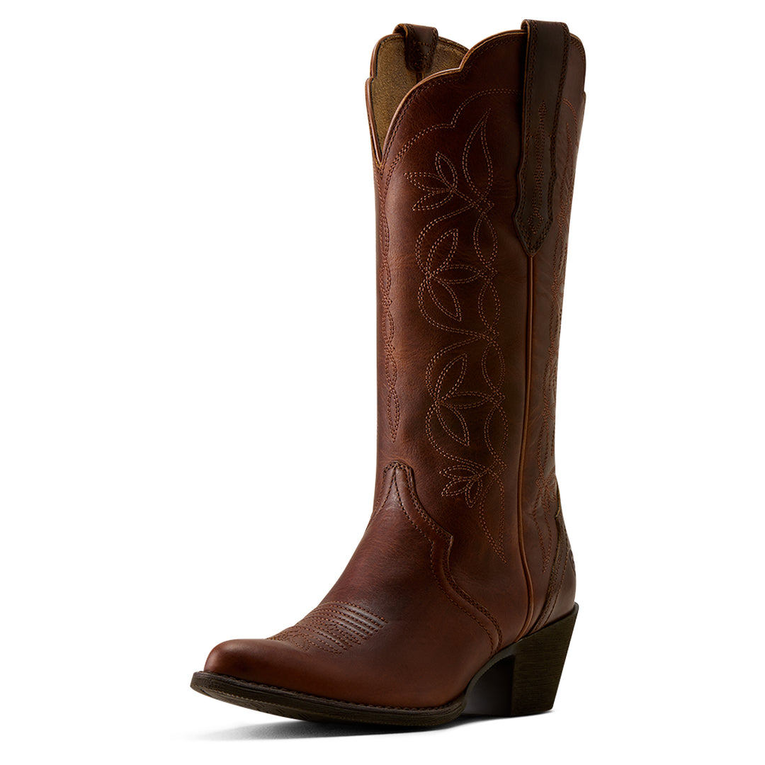 Women's Arait Heritage Blossom J Toe Western Boot Vintage Carmel - 10080318