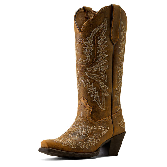 Ladies Ariat Round Up Collins D Toe Western Boot - 10080383