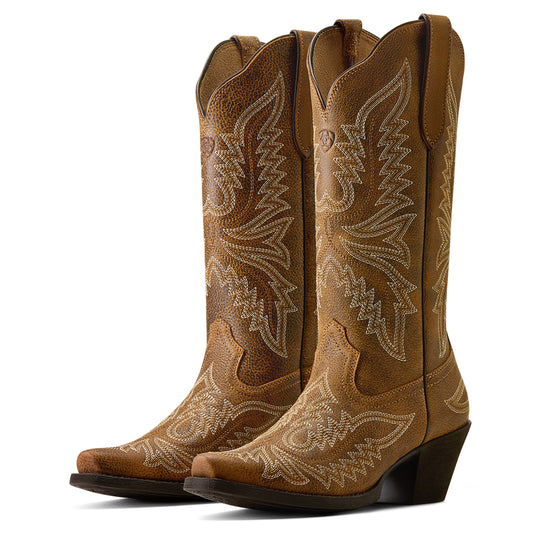 Ladies Ariat Round Up Collins D Toe Western Boot - 10080383