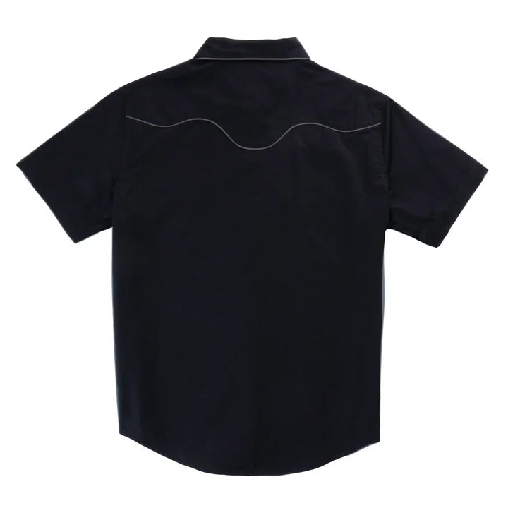 Sendero Provision Co The Prescott Black/Charcoal Western Shirt