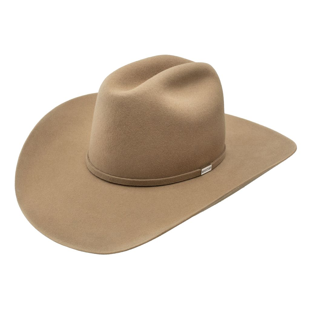 Resistol 5 Star 5X Sahara 4 1/4" Brim Western Hat