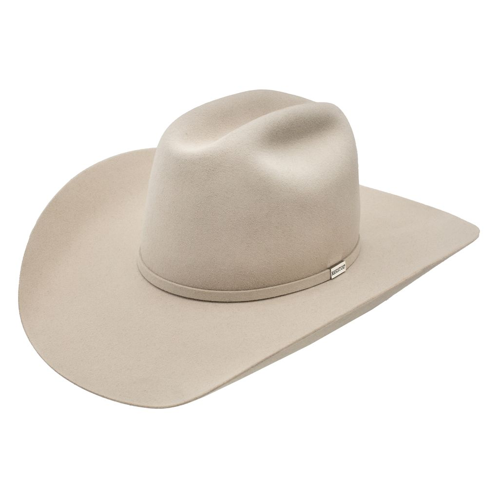 Resistol 5 Star Sliverbelly 5X 4 1/4" Brim Western Hat