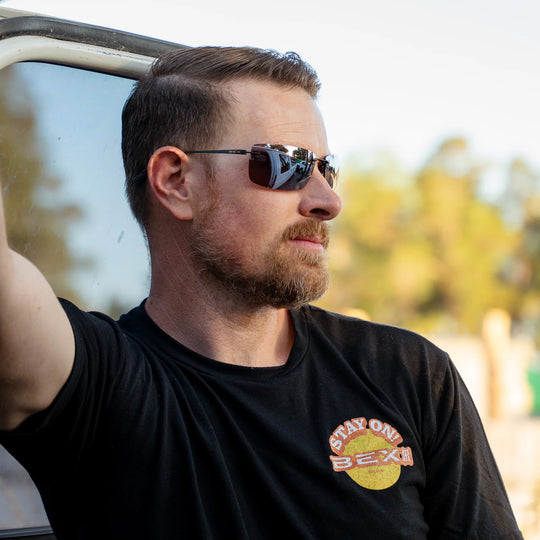 BEX Fynnland X-OTG Black/Brown Sunglasses - S161BBS