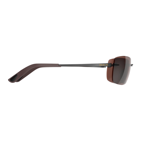 BEX Fynnland X-OTG Black/Brown Sunglasses - S161BBS