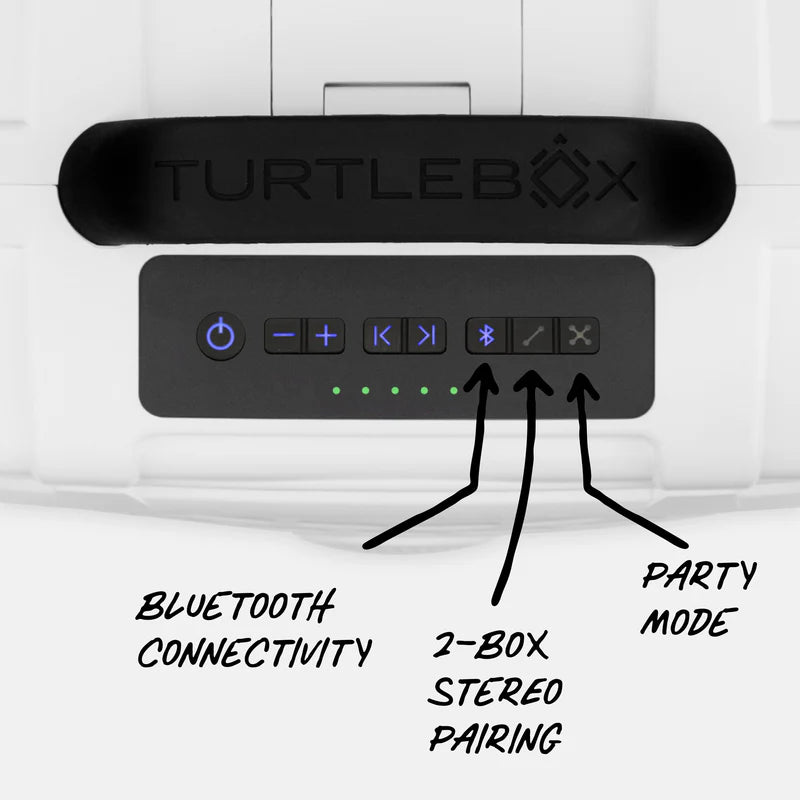 Turtlebox White/Black Original (Gen 3)