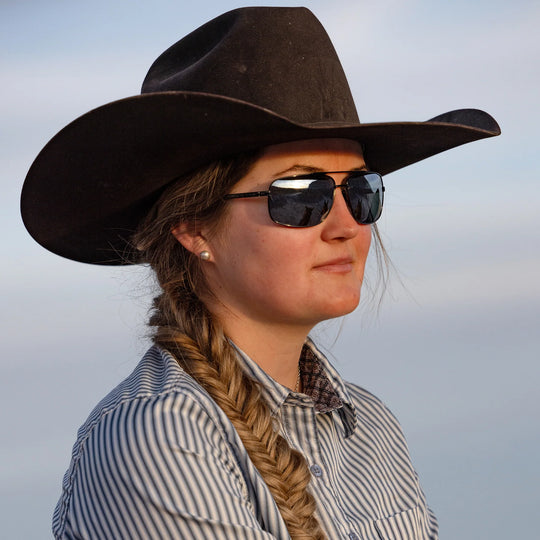 BEX GAMBIT Polished Black/Gray/Silver Sunglasses - S147BGS