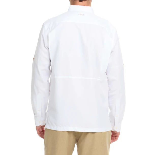 Men's GameGuard White Explorer Long Sleeve Shirt