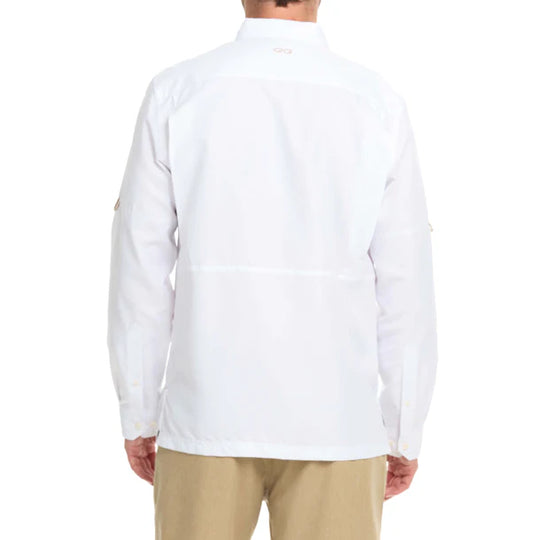 Men's GameGuard White Explorer Long Sleeve Shirt