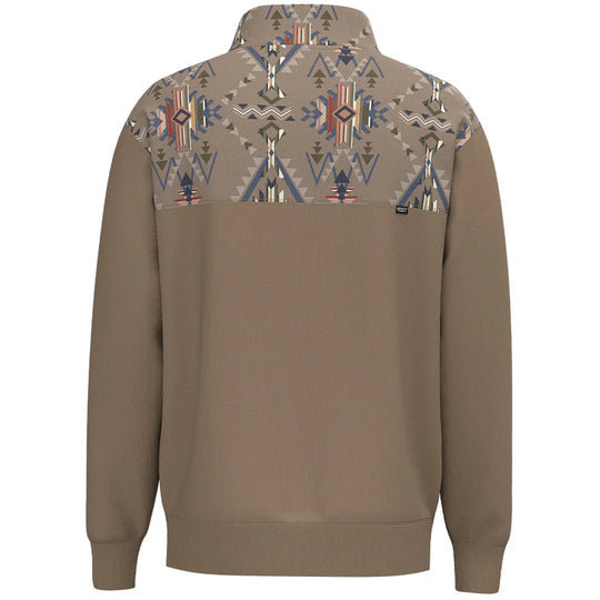 Men's Hooey Stevie Aztec Pullover - HH2609TNAZ