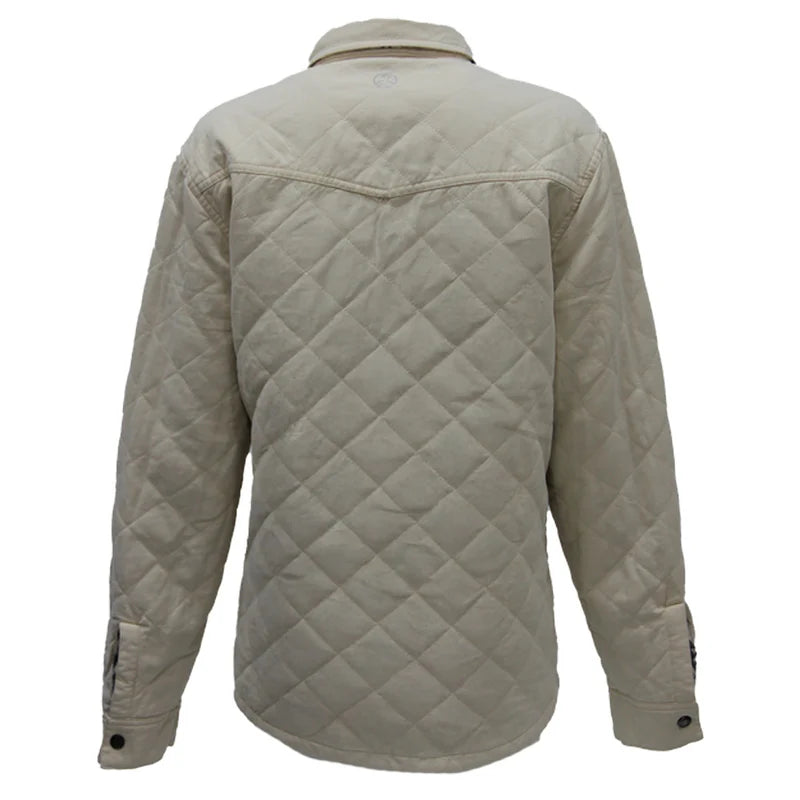Ladies Hooey Bandera Reversible Barn Jacket Cream/Aztec - HJ2606CRAZ