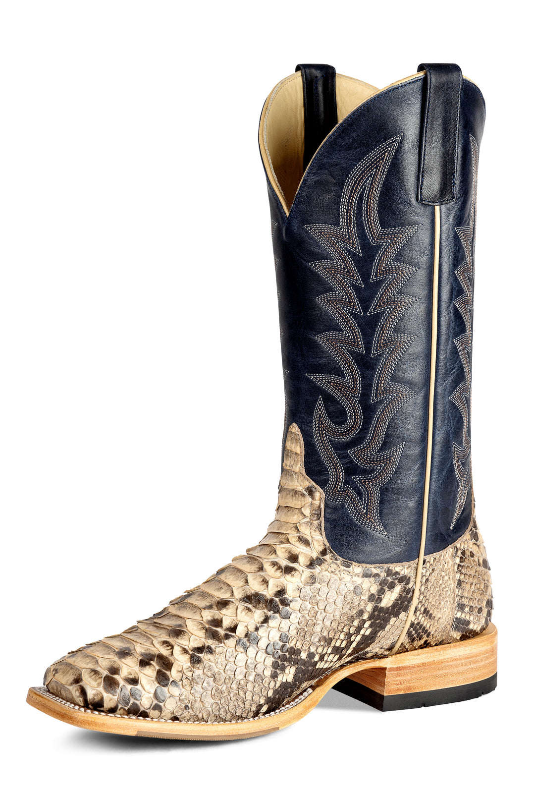 penistone top gear Men's Horse Power Top Hand Back Cut Python with 13" Blue Jean Texas To – Nigro's Western Store #1