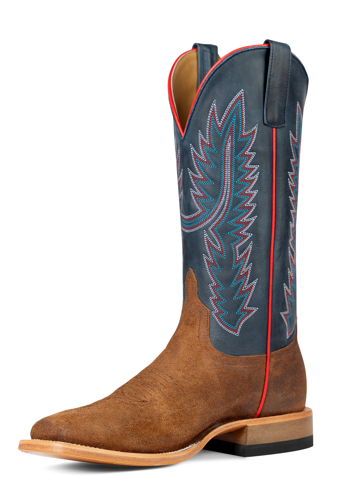 Men's Horse Power Tobaco Old Suede with 13" Blue Oklahoma Tops - HP8079