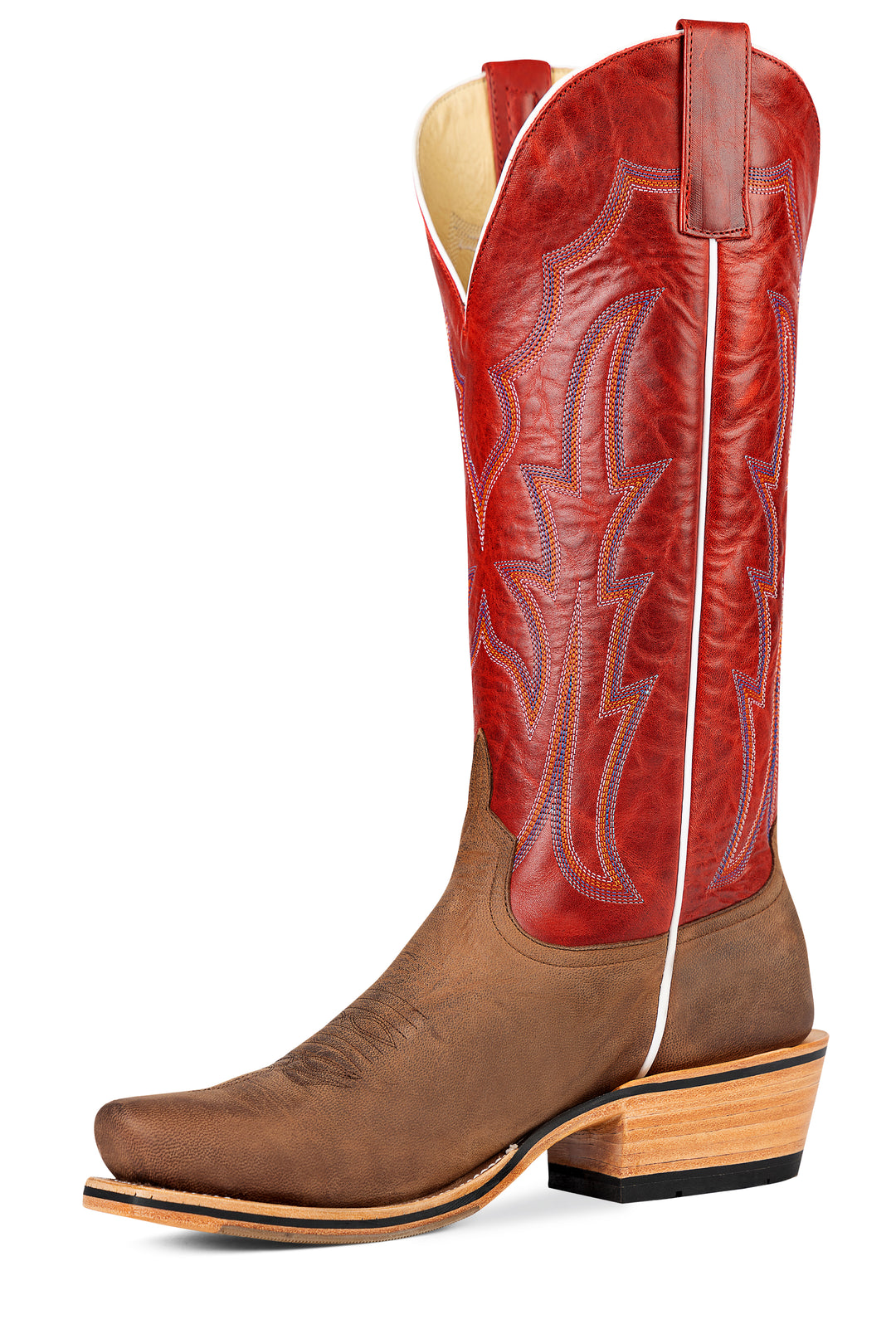 Men's Horse Power Canela Olson with 15"Scarlet Fargo Tops - HP9545