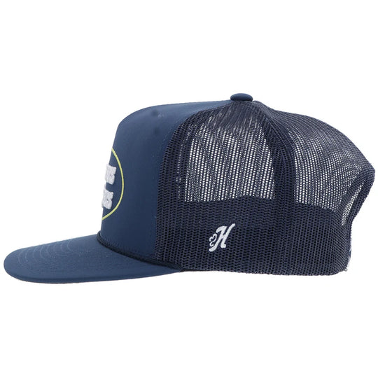 Cactus Ropes Hat Navy w/White Patch - CR115