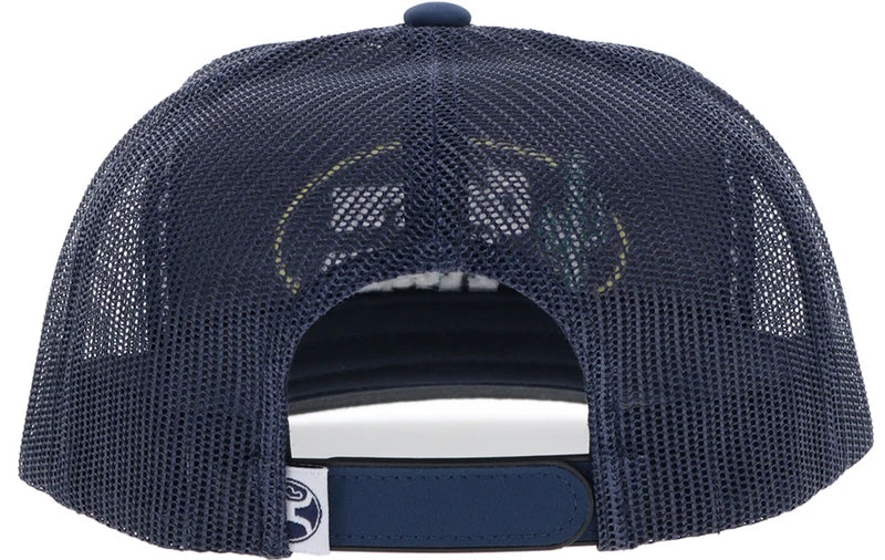 Cactus Ropes Hat Navy w/White Patch - CR115