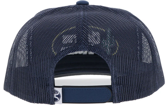 Cactus Ropes Hat Navy w/White Patch - CR115