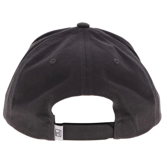 Hooey "Western Swing" Hat Grey w/ White Embroidery - 2536T-GY