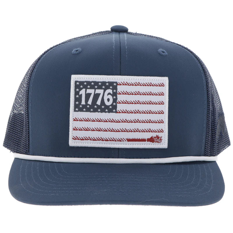 Hooey "Liberty Roper" 1776 Flag Patch - 2655T-NV
