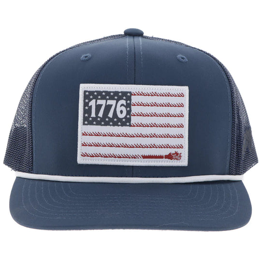 Hooey "Liberty Roper" 1776 Flag Patch - 2655T-NV