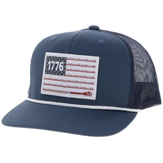Hooey "Liberty Roper" 1776 Flag Patch - 2655T-NV