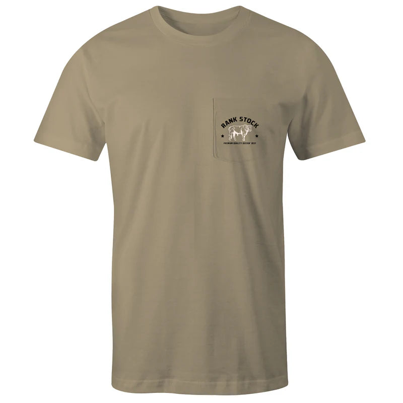 Hooey "Charbray" Tan T-shirt - HT1684TN
