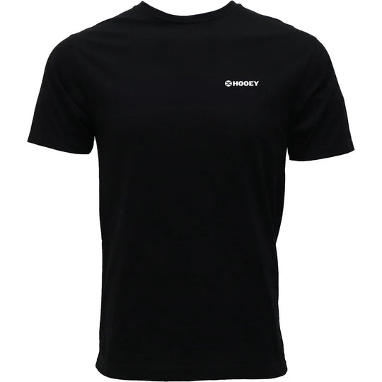 Hooey "Western OG" T-shirt Black w/White Logo - HT1711BK