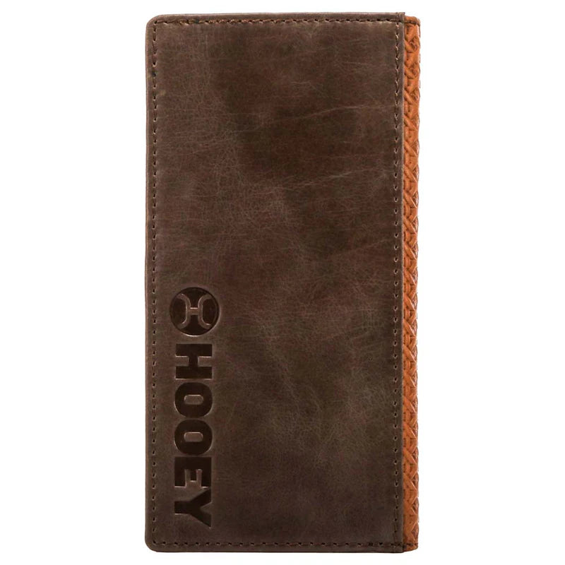 Hooey "Hands Up Basket Weave" Rodeo Wallet Tan - HW002-TN