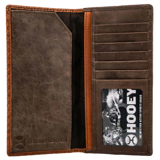 Hooey "Hands Up Basket Weave" Rodeo Wallet Tan - HW002-TN
