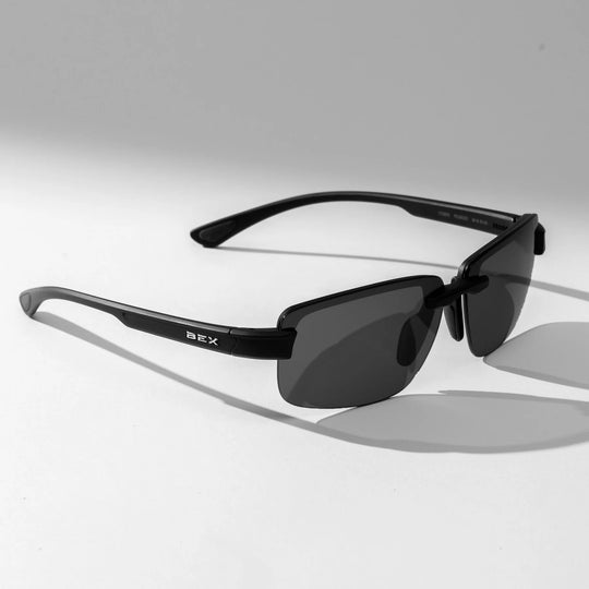 Bex Harris Black/Gray/Silver Sunglasses - S126BKGYSL