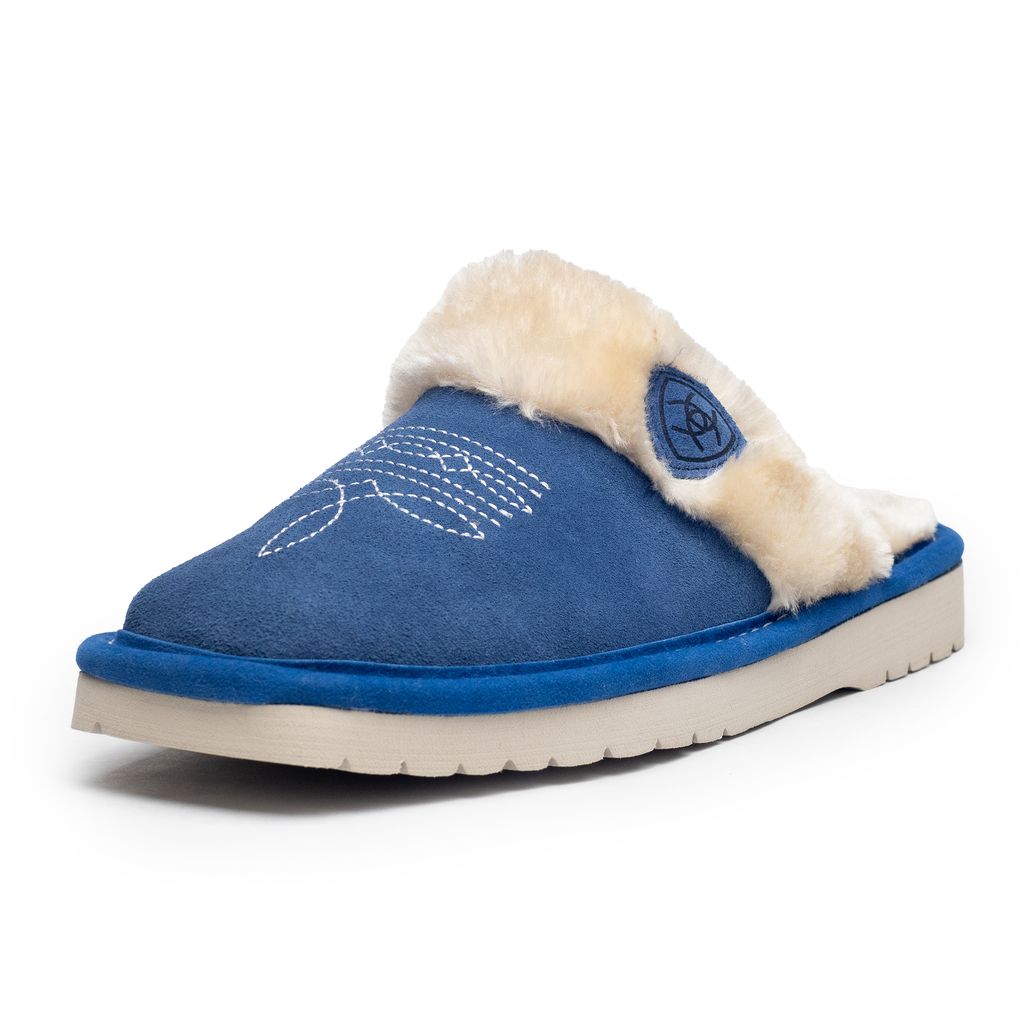 Ladies Ariat Denim Jackie Square Toe Slipper - AR2829-404