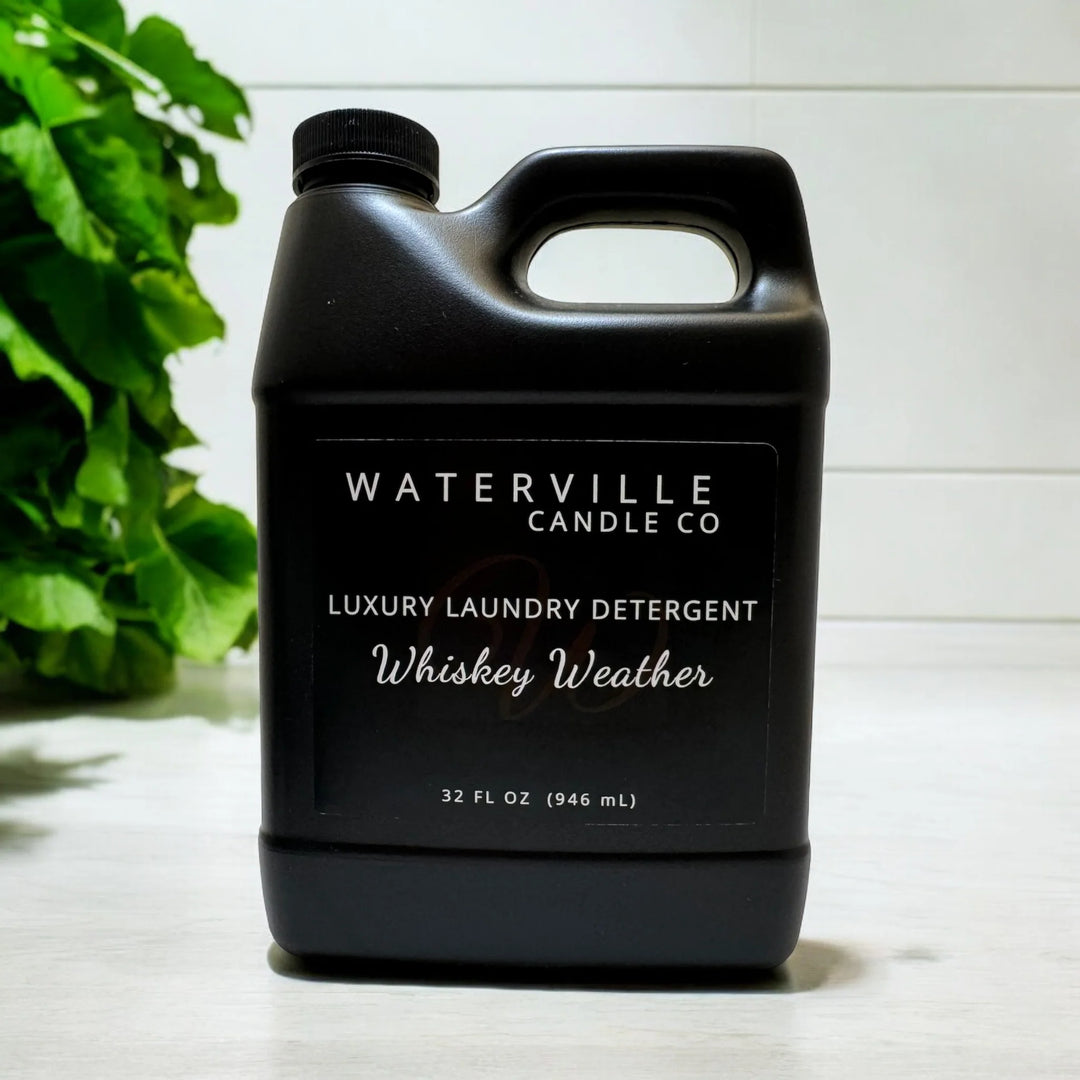 Waterville Candle Co. Luxury Liquid Laundry Detergent 32oz - Whiskey Weather
