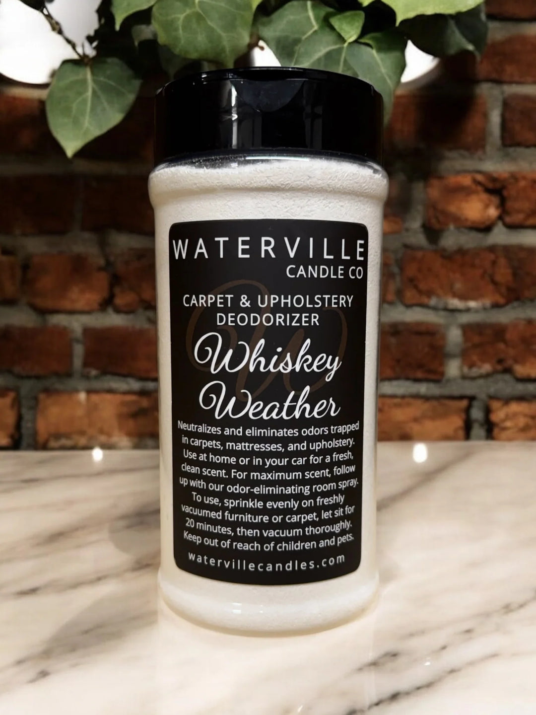 Waterville Candle Co. Carpet & Upholstery Deodorizer - Whiskey Weather