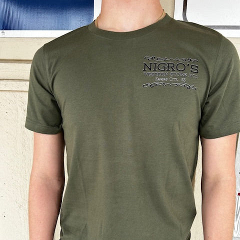 Nigro's Bucking Horse Bella + Canvas CVC Jersey Tee