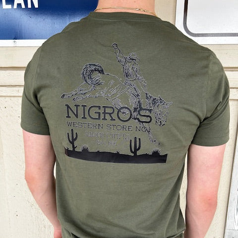 Nigro's Bucking Horse Bella + Canvas CVC Jersey Tee