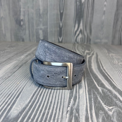 Chacon Genuine Grey Hippo 1 1/2" Belt