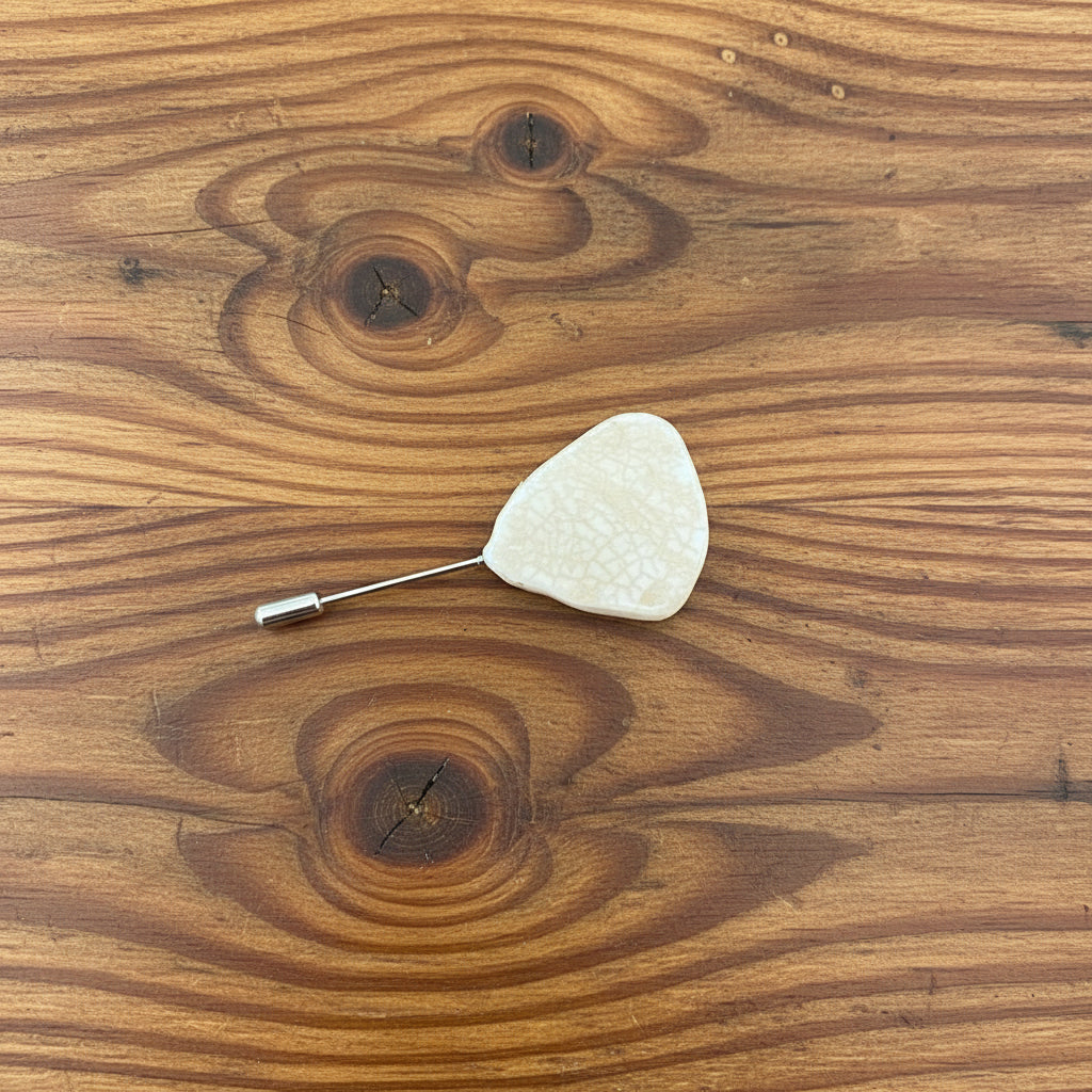 Willow Lane Hat Co. White Stone Hat Stick Pin - WL-PIN05