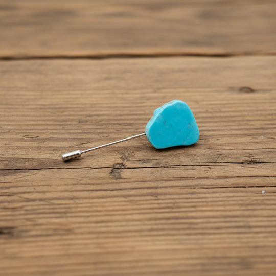 Willow Lane Hat Co. Turquoise Stone Hat Pin - WL-PIN01