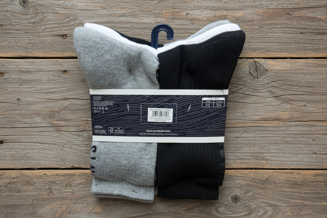 Twisted X Cushioned Mid Calf Performance Socks 6 Pack