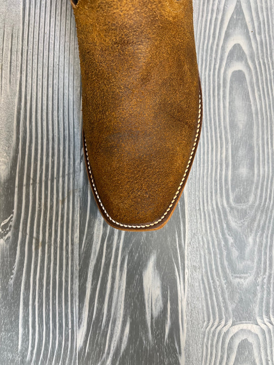 Men's Rios of Mercedes Brackish Waxout YAK with 13" Black Calf Skin Tops - Style 116