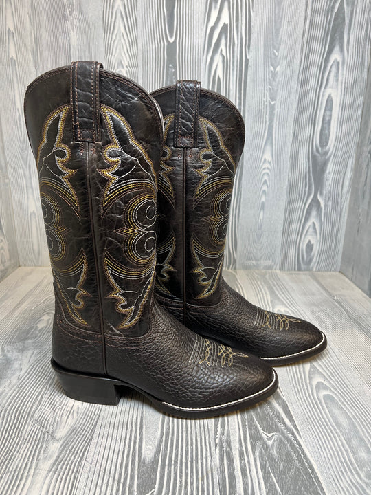 Men's Hondo Chocolate Bullhide with 13" Brown Volcano Tops - 8555